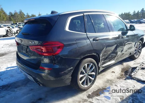 2018 BMW X3 xDrive30I из США, поврежденный, VIN 5UXTR9C55JLC81437